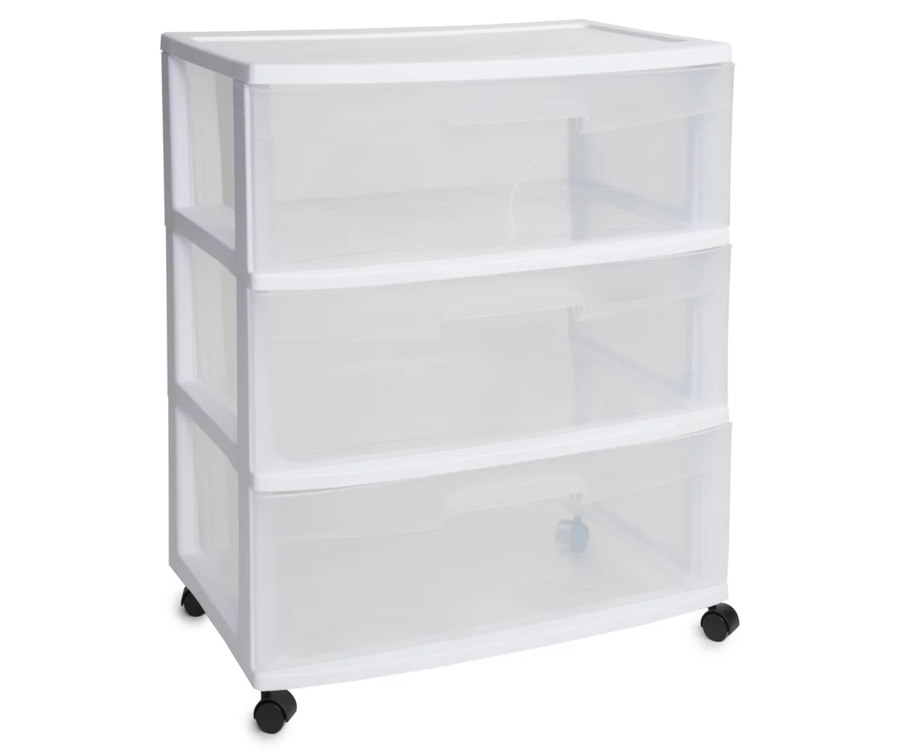 White 3-Drawer Cart 1 White 3-Drawer Cart