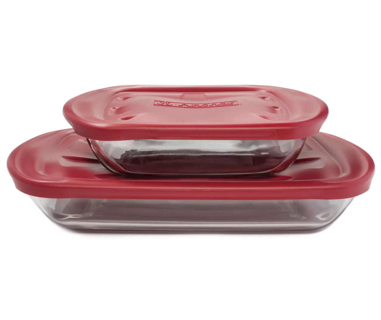 Value Pack Glass Bake Set With Lids, 4-Piece 1 Value Pack Glass Bake Set With Lids, 4-Piece