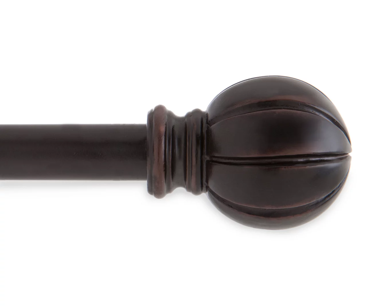 Brown Curtain Rod, (28" - 48") 1 Brown Curtain Rod, (28" - 48")