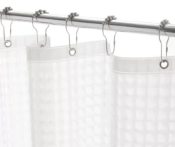 Clear Embossed PEVA Medium Weight Shower Liner