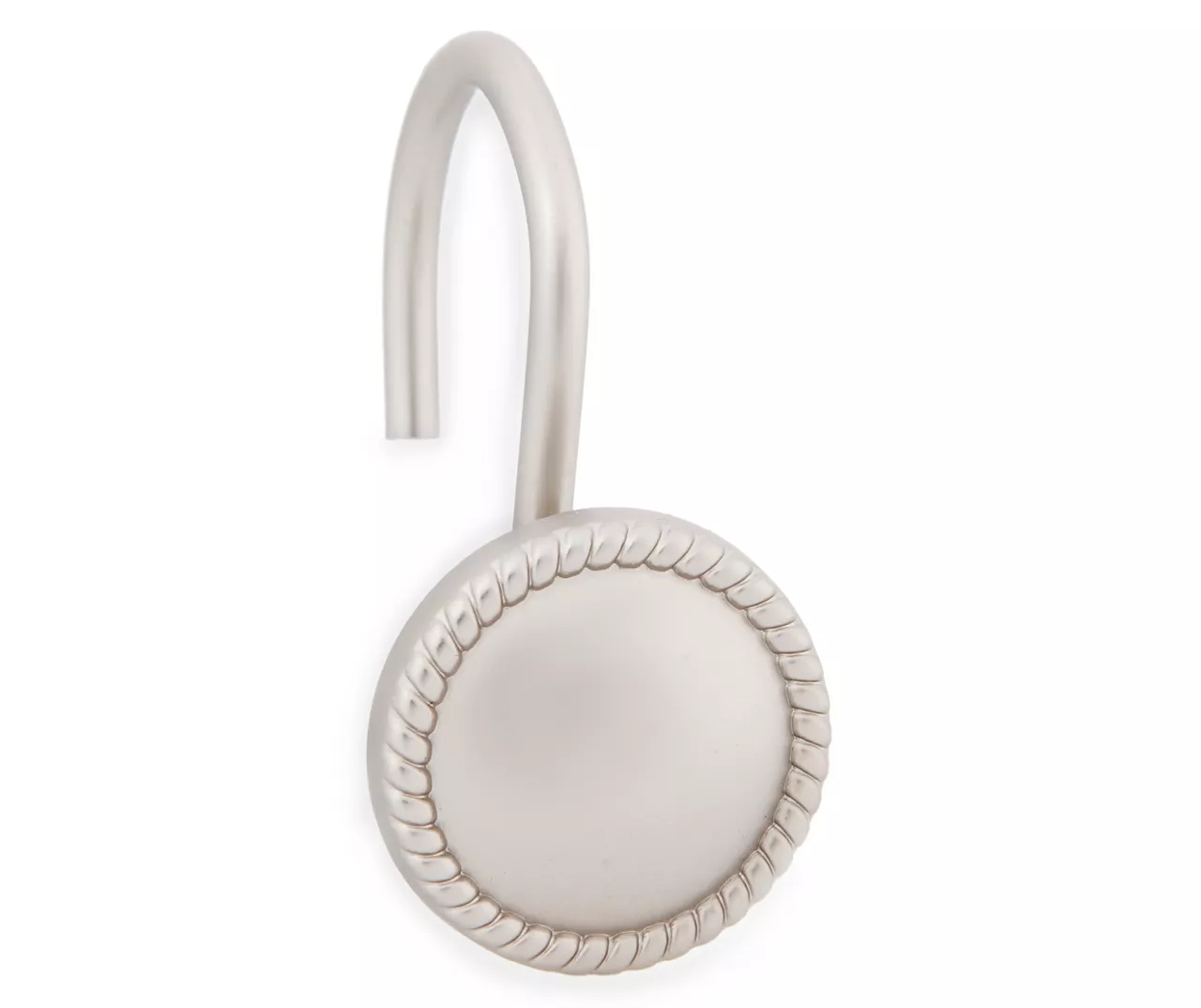 Erin Decorative Shower Hooks, 12-Pack 1 Erin Decorative Shower Hooks, 12-Pack