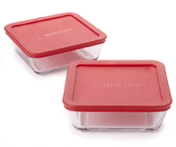 Food Storage Containers With Lids, 4-Piece Set