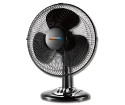 12" Oscillating Desk Fan