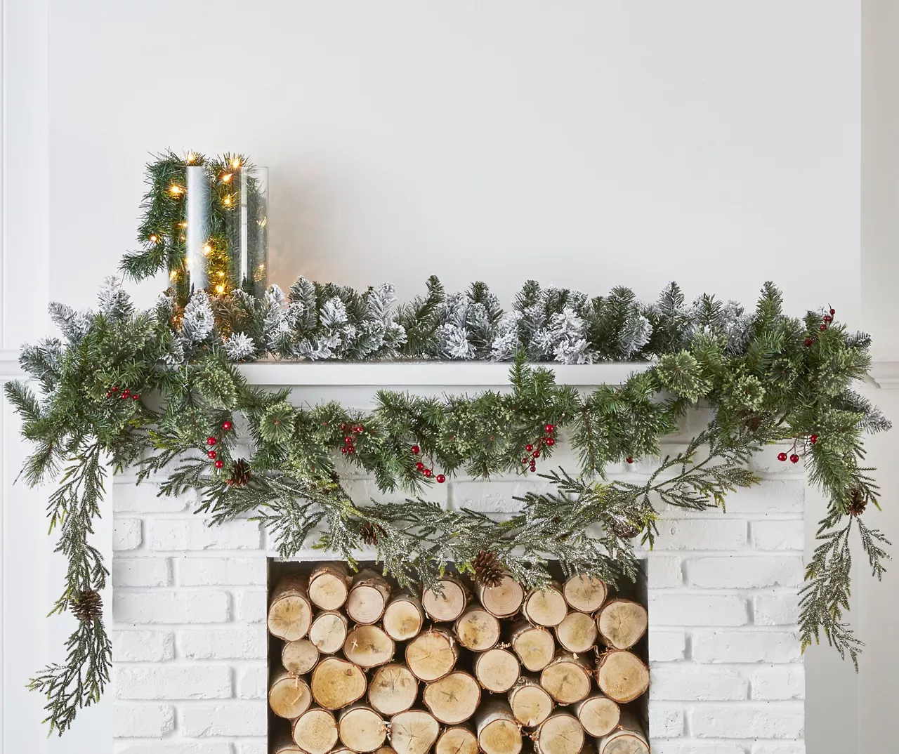 Glitter Pinecone Garland, (6') 2 Glitter Pinecone Garland, (6') - Image 2