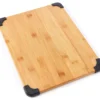 Bamboo Cutting Board With Non-Slip Corners, (11" X 14")