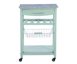 Smith Granite Top Kitchen Cart With Storage Basket -Cuisinart Store 810389659 A0 2