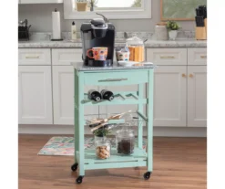 Smith Granite Top Kitchen Cart With Storage Basket -Cuisinart Store 810389659 B0 2