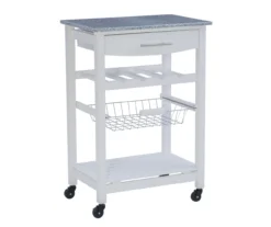 Smith Granite Top Kitchen Cart With Storage Basket -Cuisinart Store 810389661 A0 1