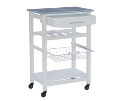 Smith Granite Top Kitchen Cart With Storage Basket -Cuisinart Store 810389661 A0 6