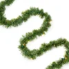 18' Clear Pre-Lit Pine Garland
