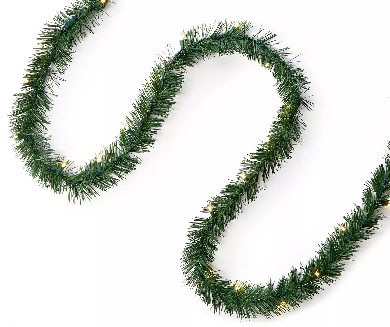 25' LED Pre-Lit Garland 1 25' LED Pre-Lit Garland