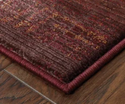Gilson Red & Tan Area Rug, (5'3" X 7'6") -Cuisinart Store 810413013 2