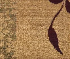 Gilson Red & Tan Area Rug, (5'3" X 7'6") -Cuisinart Store 810413013 4