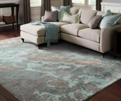 Dorsey Blue Formation Area Rug, (5'3" X 7'6") -Cuisinart Store 810413022 6