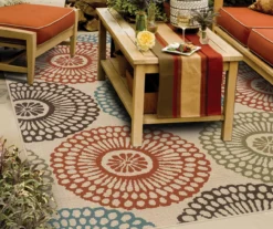 Somerville Beige Outdoor Area Rug, (3'7" X 5'6") 13 Somerville Beige Outdoor Area Rug, (3'7" X 5'6") -Cuisinart Store 810413028 6