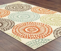 Somerville Beige Outdoor Area Rug, (5'3" X 7'6") 10 Somerville Beige Outdoor Area Rug, (5'3" X 7'6") -Cuisinart Store 810413029 3