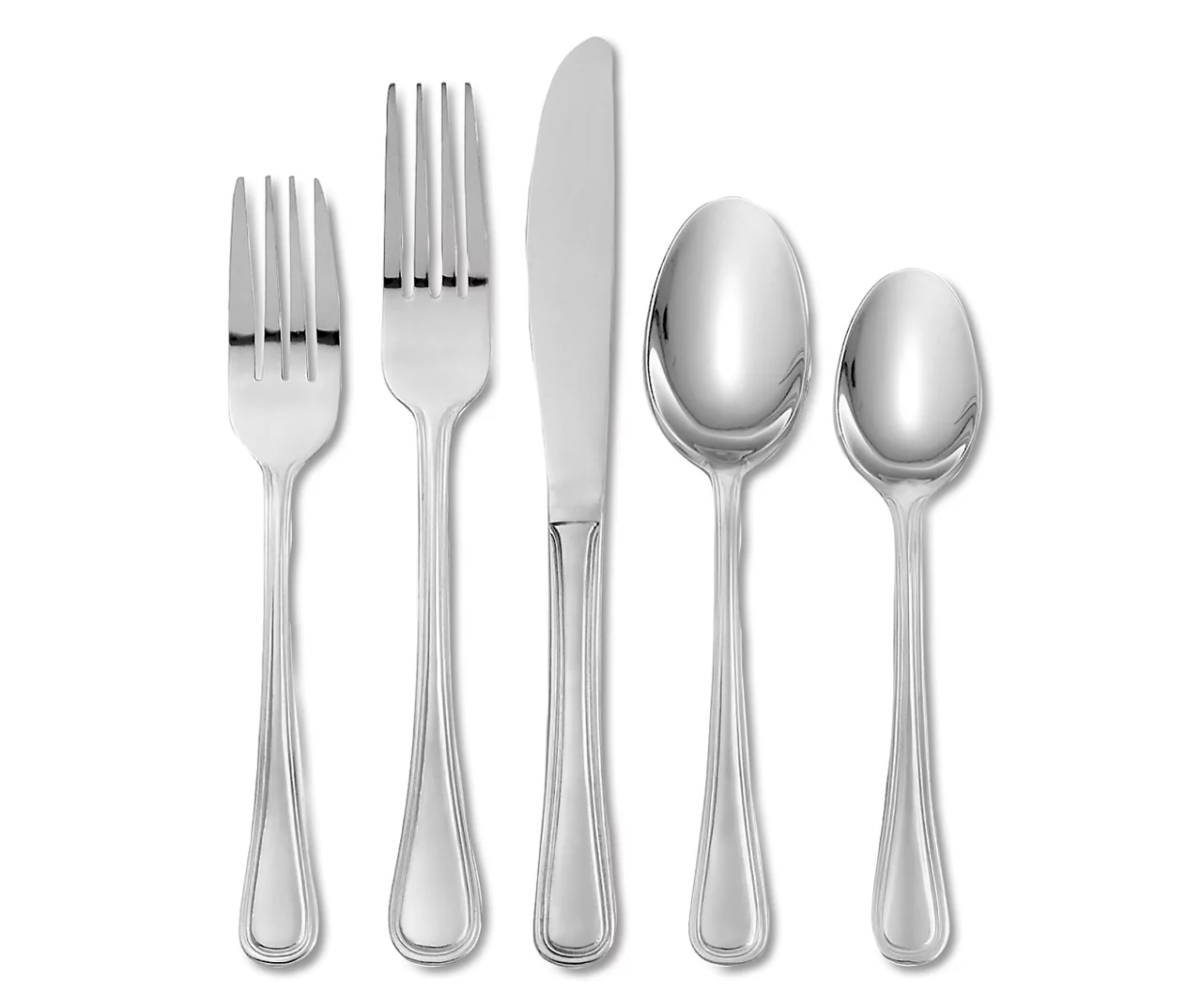 Tress Stainless Steel 50-Piece Flatware Set 1 Tress Stainless Steel 50-Piece Flatware Set