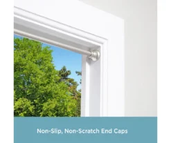 Brushed Nickel Twist & Fit No Tools Tension Window Curtain Rod, (28" - 48") -Cuisinart Store 810430284 6