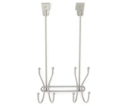 Pewter Over-The-Door Storage Hook