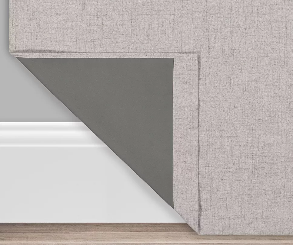 Anya Linen Blackout Rod Pocket Curtain Panel Pair, (63") 3 Anya Linen Blackout Rod Pocket Curtain Panel Pair, (63") - Image 3