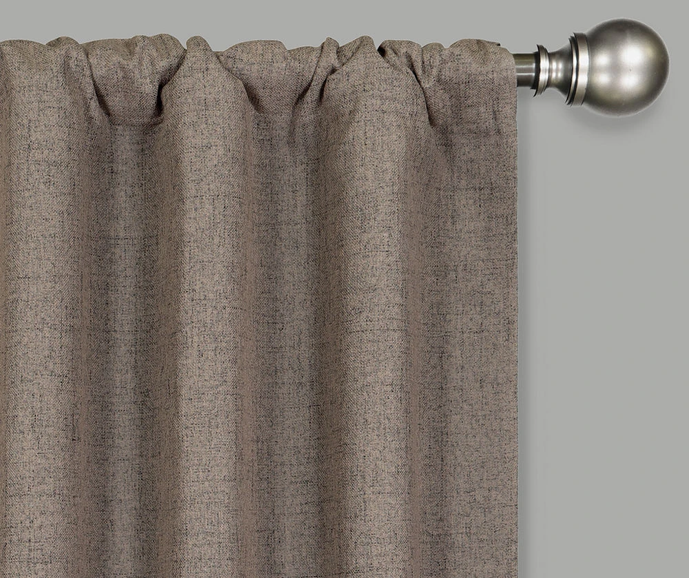 Anya Peak Blackout Rod Pocket Curtain Panel Pair, (84") 2 Anya Peak Blackout Rod Pocket Curtain Panel Pair, (84") - Image 2