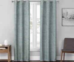 Eclipse River Blackout Grommet Curtain Panel Pair, (84") 22 Eclipse River Blackout Grommet Curtain Panel Pair, (84") -Cuisinart Store 810442413