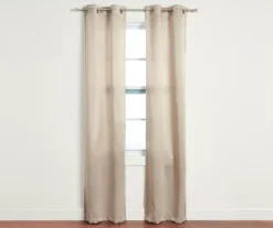 4-Piece Putnam Stone Room-Darkening Curtain Panels Set, (84")