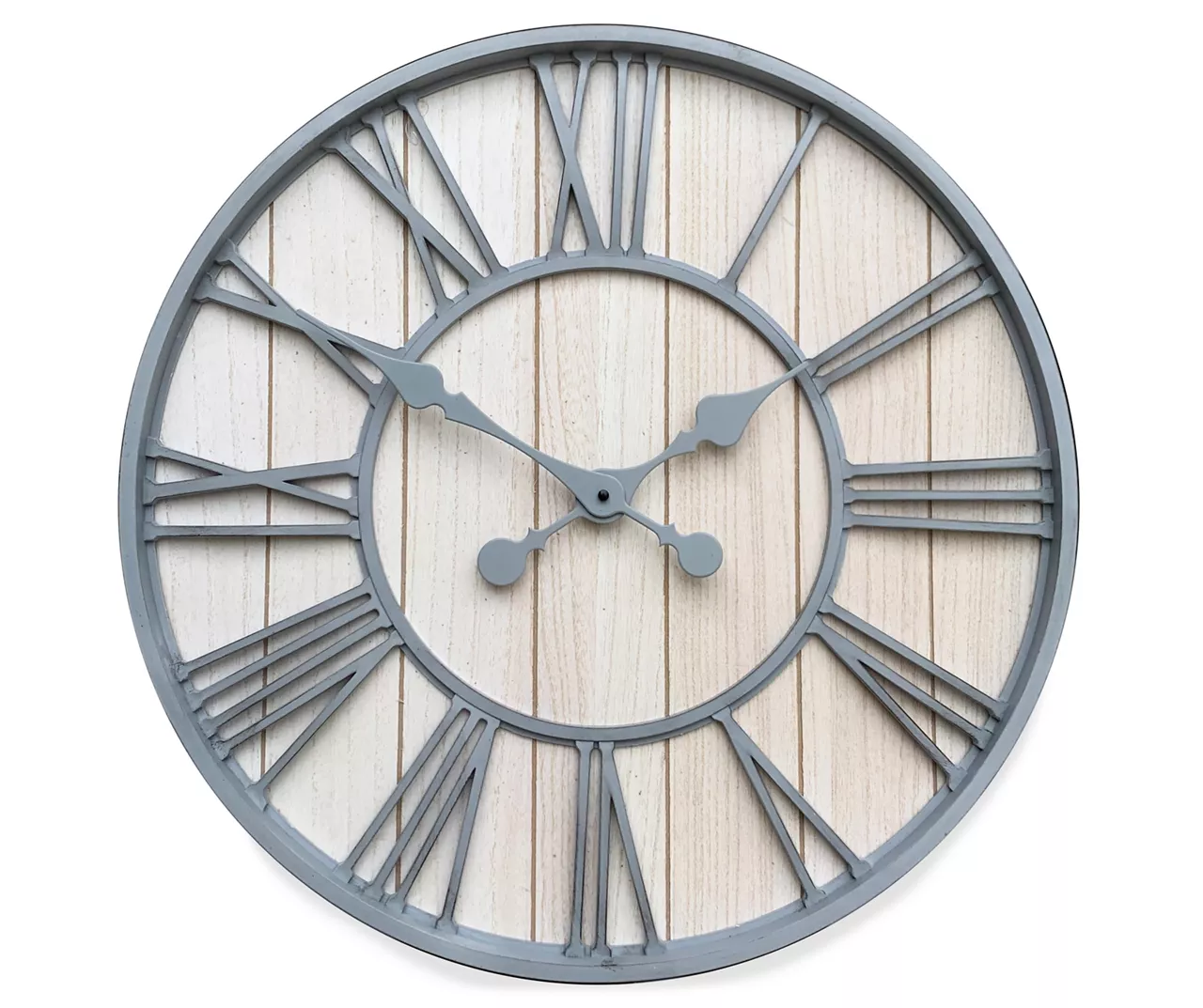 Whitewash Wall Clock 1 Whitewash Wall Clock