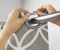 Emma Star Circle EZ Hang Fabric Shower Curtain -Cuisinart Store 810459103 A8 4