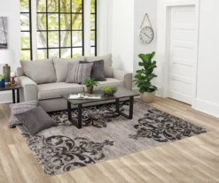 Broyhill Structures Korden Damask Area Rug -Cuisinart Store 810461433 2