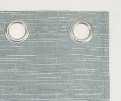 Taliyah Aqua Room-Darkening Grommet Curtain Panel, (84") 12 Taliyah Aqua Room-Darkening Grommet Curtain Panel, (84") -Cuisinart Store 810461686 5