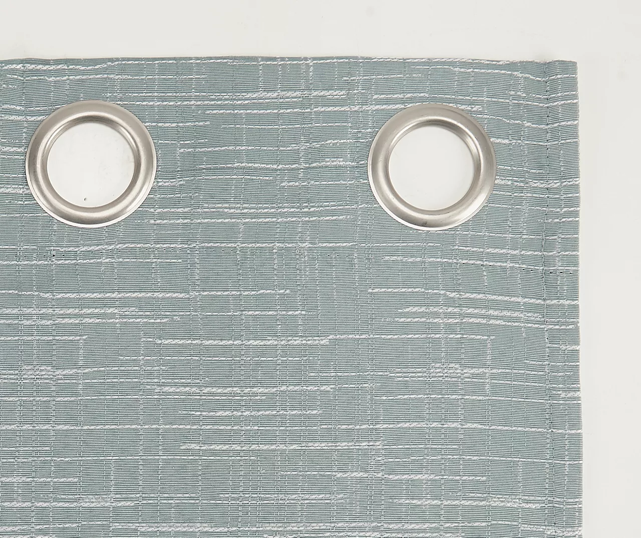 Taliyah Aqua Room-Darkening Grommet Curtain Panel, (84") 6 Taliyah Aqua Room-Darkening Grommet Curtain Panel, (84") - Image 6