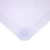 Clear Loofah Texture Bathtub Mat, (17" X 29")