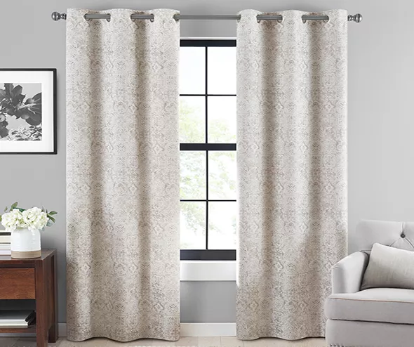 Broyhill Lazlo Blackout Grommet Curtain Panel 5 Broyhill Lazlo Blackout Grommet Curtain Panel - Image 5