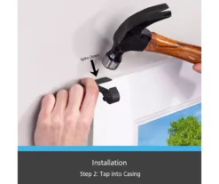 Matte Black Fast Fit No Measure Curtain Rod Brackets, 2-Pack 11 Matte Black Fast Fit No Measure Curtain Rod Brackets, 2-Pack -Cuisinart Store 810466057 5