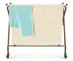 3-Section Rolling Laundry Sorter -Cuisinart Store 810466853 1