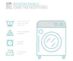 Evelyn Medallion Room-Darkening Rod Pocket Curtain Panel Pair -Cuisinart Store 810468105 4 1