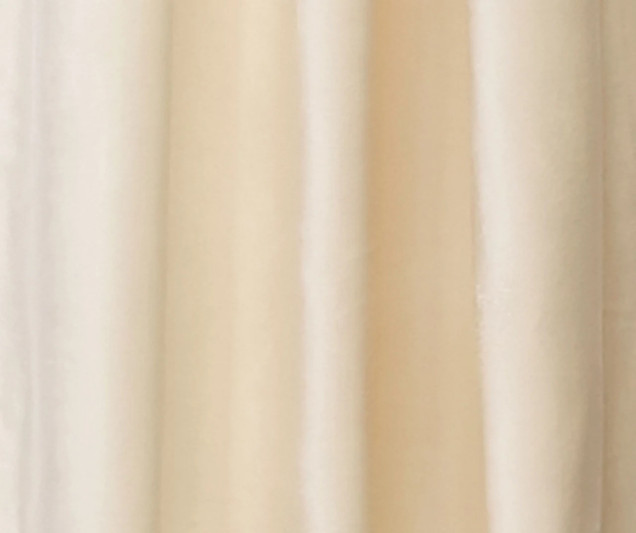 Prima Velvet Ivory Room-Darkening Grommet Curtain Panel Pair, (84") 3 Prima Velvet Ivory Room-Darkening Grommet Curtain Panel Pair, (84") - Image 3