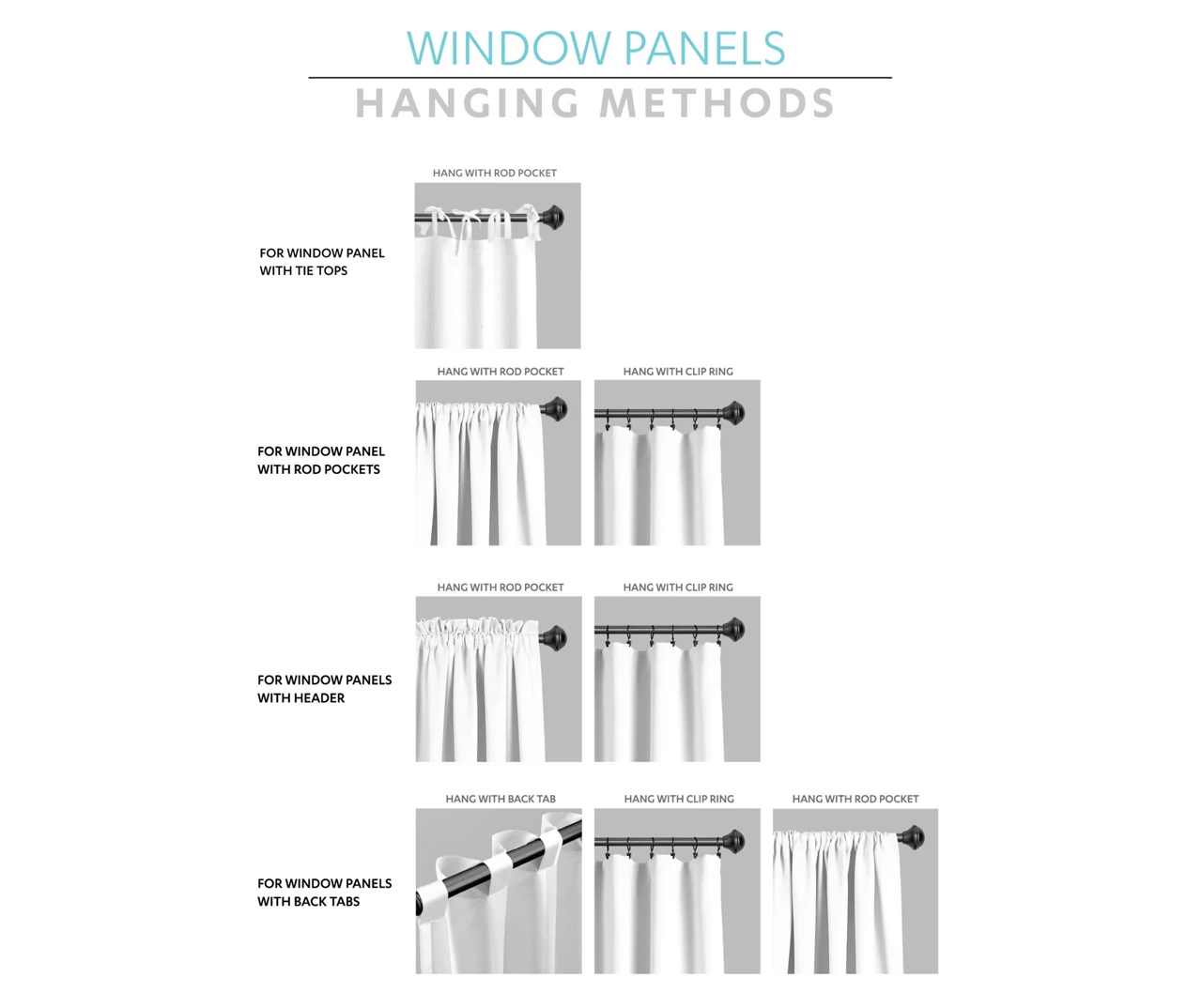 Poppy Garden Aqua & Red Room-Darkening Back Tab Curtain Panel Pair, (108") 5 Poppy Garden Aqua & Red Room-Darkening Back Tab Curtain Panel Pair, (108") - Image 5