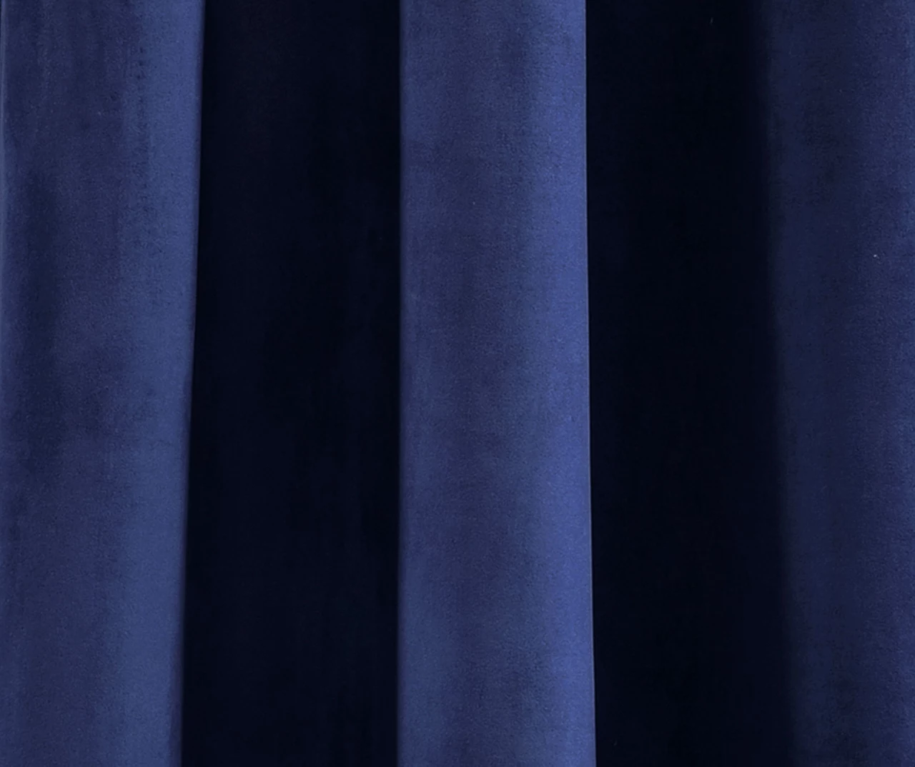 Prima Velvet Navy Room-Darkening Grommet Curtain Panel Pair, (95") 3 Prima Velvet Navy Room-Darkening Grommet Curtain Panel Pair, (95") - Image 3