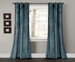 Prima Velvet Room-Darkening Grommet Curtain Panel Pair 33 Prima Velvet Room-Darkening Grommet Curtain Panel Pair -Cuisinart Store 810468173