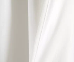 Prima Velvet White Room-Darkening Grommet Curtain Panel Pair, (84") 12 Prima Velvet White Room-Darkening Grommet Curtain Panel Pair, (84") -Cuisinart Store 810468175 4