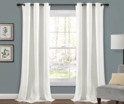 Prima Velvet Room-Darkening Grommet Curtain Panel Pair 25 Prima Velvet Room-Darkening Grommet Curtain Panel Pair -Cuisinart Store 810468175 8
