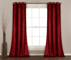 Prima Velvet Room-Darkening Grommet Curtain Panel Pair 27 Prima Velvet Room-Darkening Grommet Curtain Panel Pair -Cuisinart Store 810468178 7