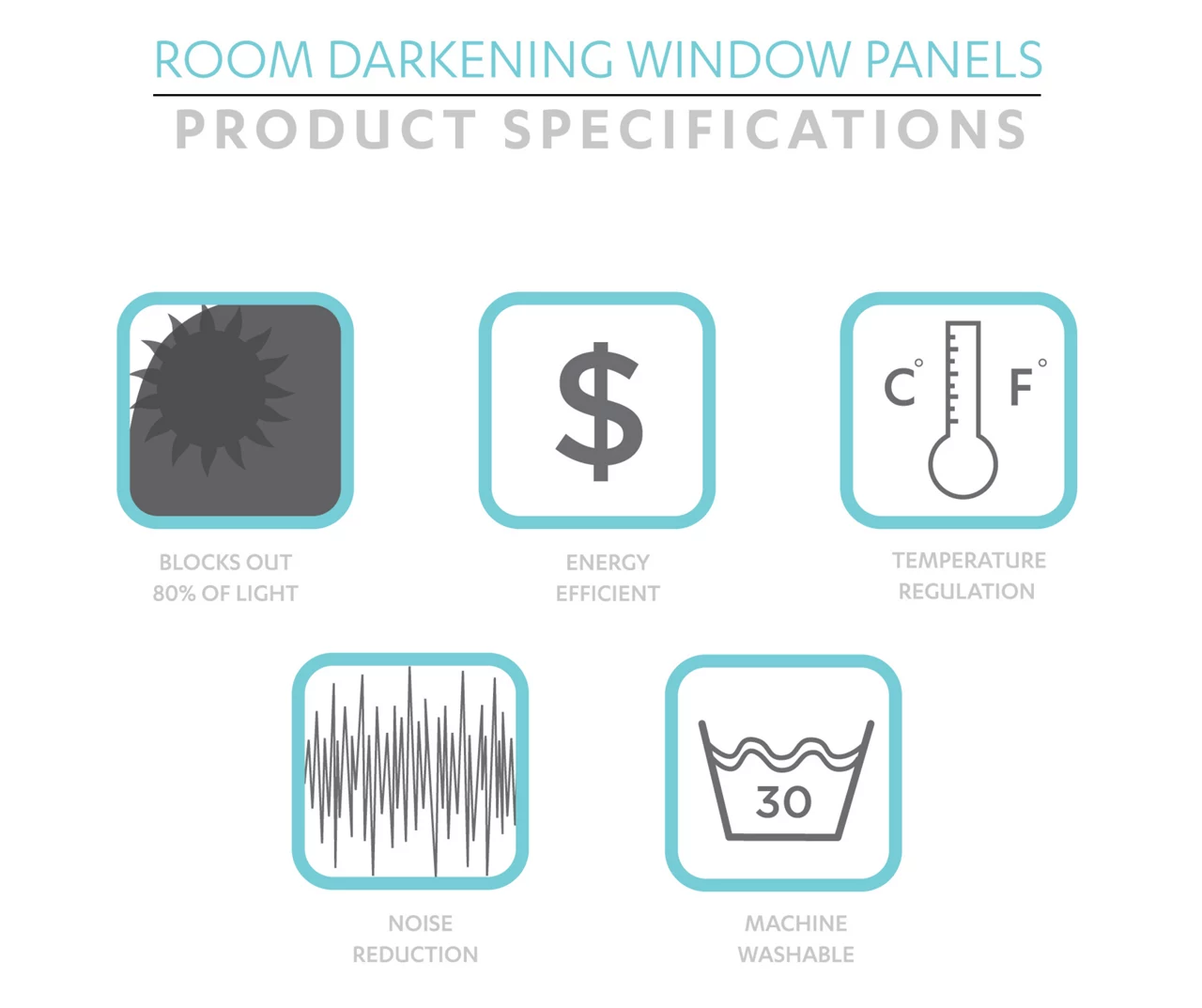 Rowley Birds Room-Darkening Rod Pocket Curtain Panel Pair 14 Rowley Birds Room-Darkening Rod Pocket Curtain Panel Pair - Image 14