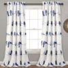 Rowley Birds Room-Darkening Rod Pocket Curtain Panel Pair