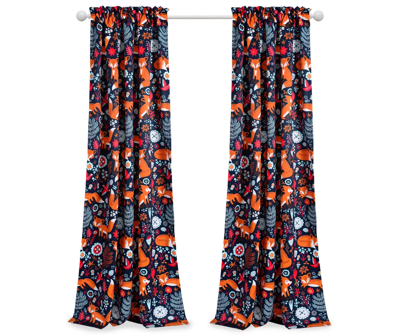 Pixie Fox Room-Darkening Rod Pocket Curtain Panel Pair, (84") 14 Pixie Fox Room-Darkening Rod Pocket Curtain Panel Pair, (84") - Image 14