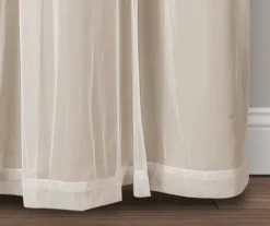 Lush Wheat Blackout Grommet Curtain Panel Pair With Sheer Overlay, (108") 14 Lush Wheat Blackout Grommet Curtain Panel Pair With Sheer Overlay, (108") -Cuisinart Store 810468200 6