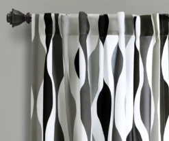 Mid-Century Geo Room-Darkening Back Tab Curtain Panel Pair 25 Mid-Century Geo Room-Darkening Back Tab Curtain Panel Pair -Cuisinart Store 810468206 1