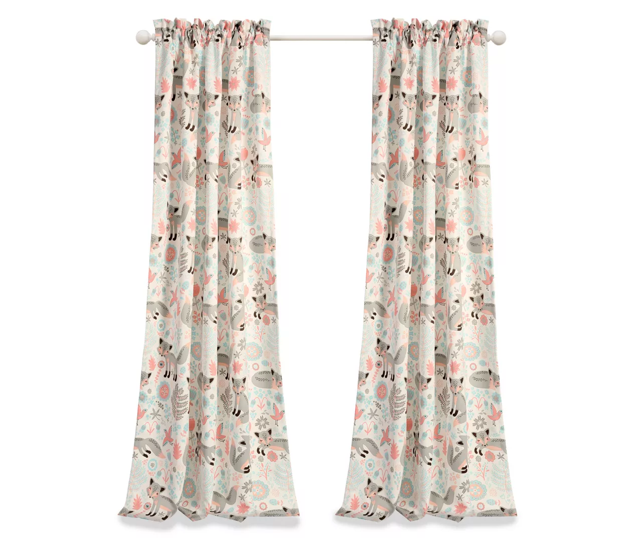 Pixie Fox Room-Darkening Rod Pocket Curtain Panel Pair, (84") 8 Pixie Fox Room-Darkening Rod Pocket Curtain Panel Pair, (84") - Image 8
